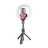 Selfie stick/ tripod Puluz with LED light ring