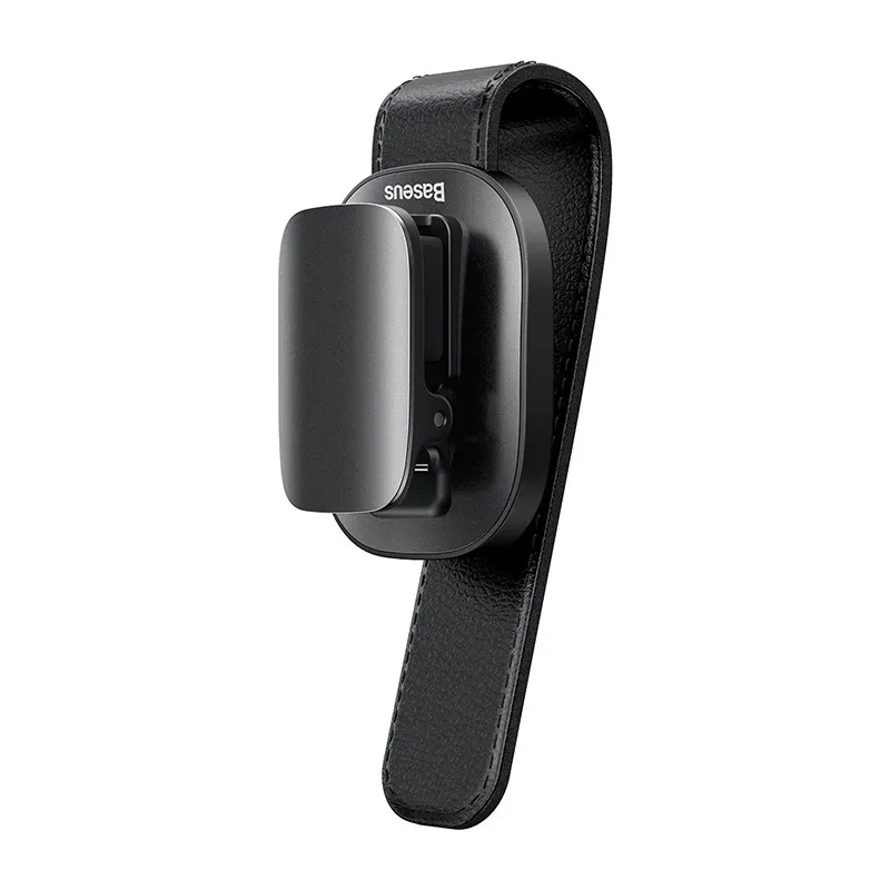 Baseus Platinum Vehicle eyewear clip (clamping type) Black - Image 3