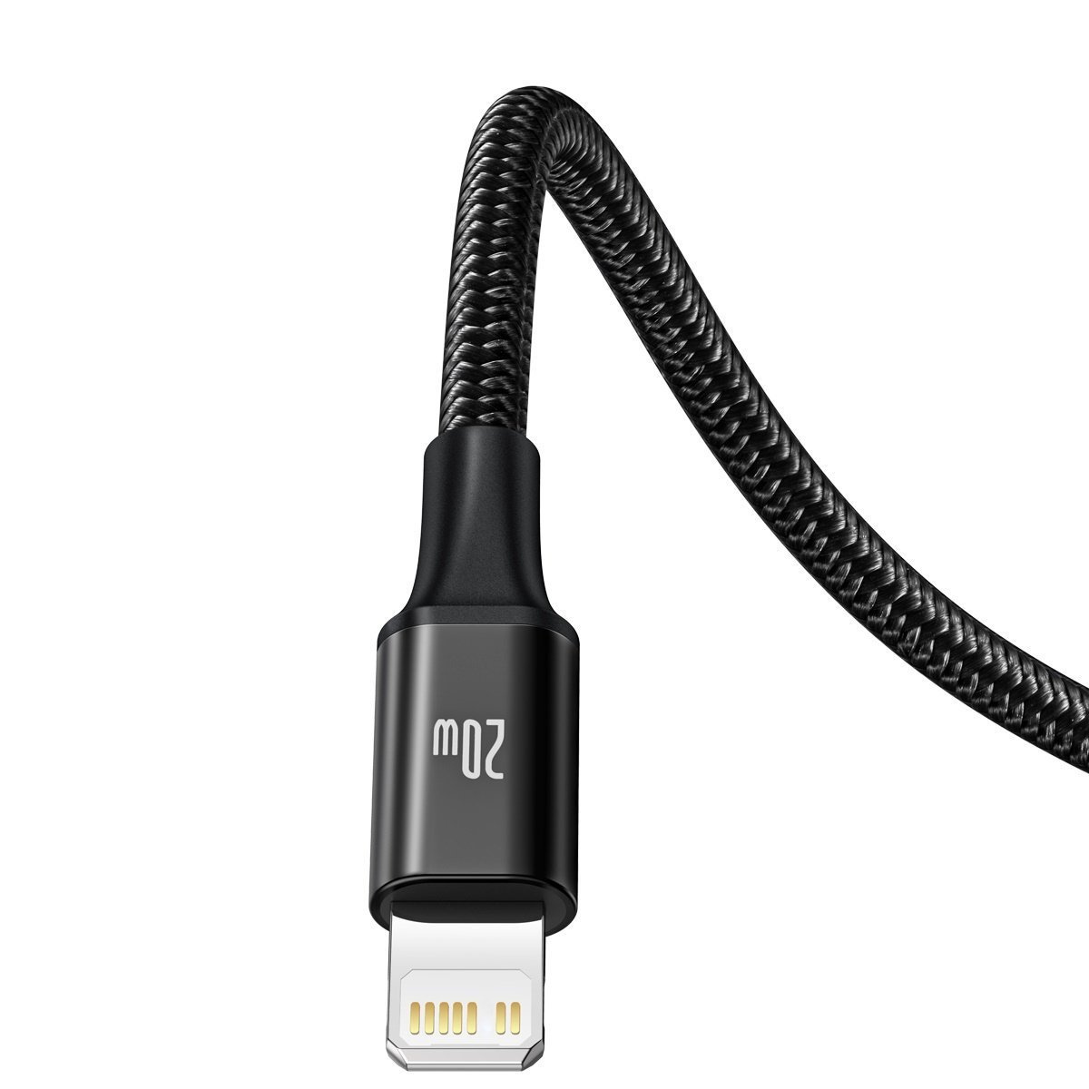Baseus Rapid Series 3-in-1 cable USB-C For M+L+T 20W 1.5m Black - Image 4