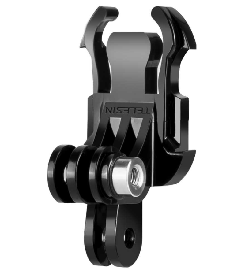 Dual Mount Telesin J-Hook for sports cameras (GP-MTB-T02-BK)