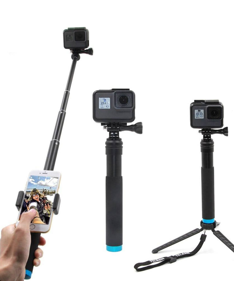Selfie stick Telesin for sport cameras (GP-MNP-090-D)