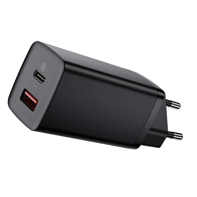 Quick Travel Charger Baseus GaN2 Lite USB+C 65W EU (black) - Image 4
