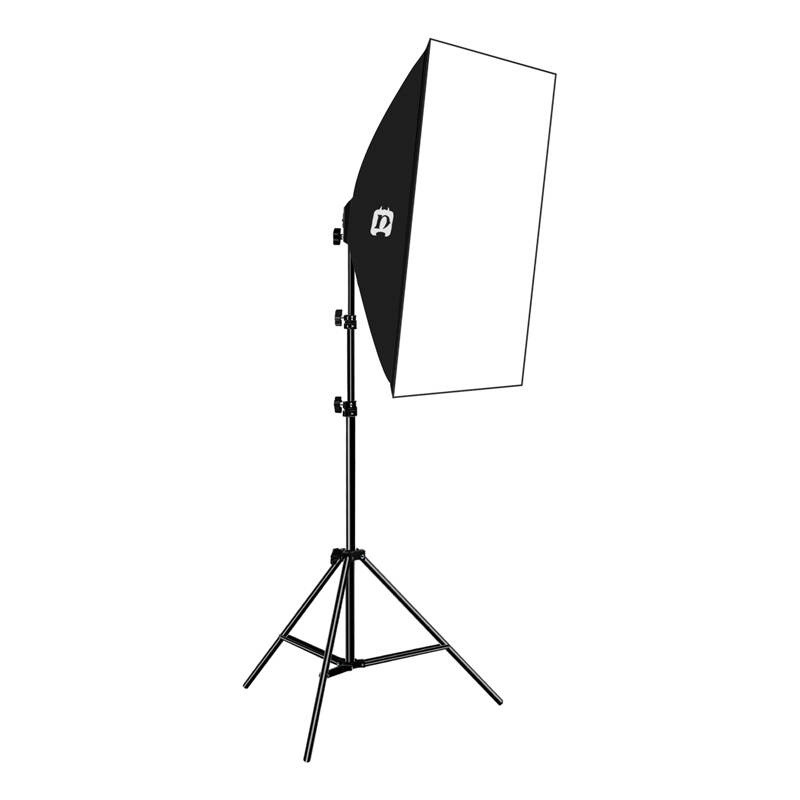 Studio set Puluz softbox 50x70cm, tripod, LED bulb 4 pcs PU5071EU - Image 3