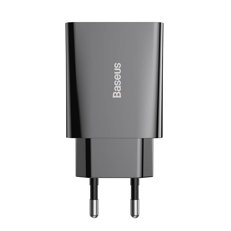 Baseus Speed Mini Quick Charger, USB-C, PD, 3A, 20W (black) - Image 3