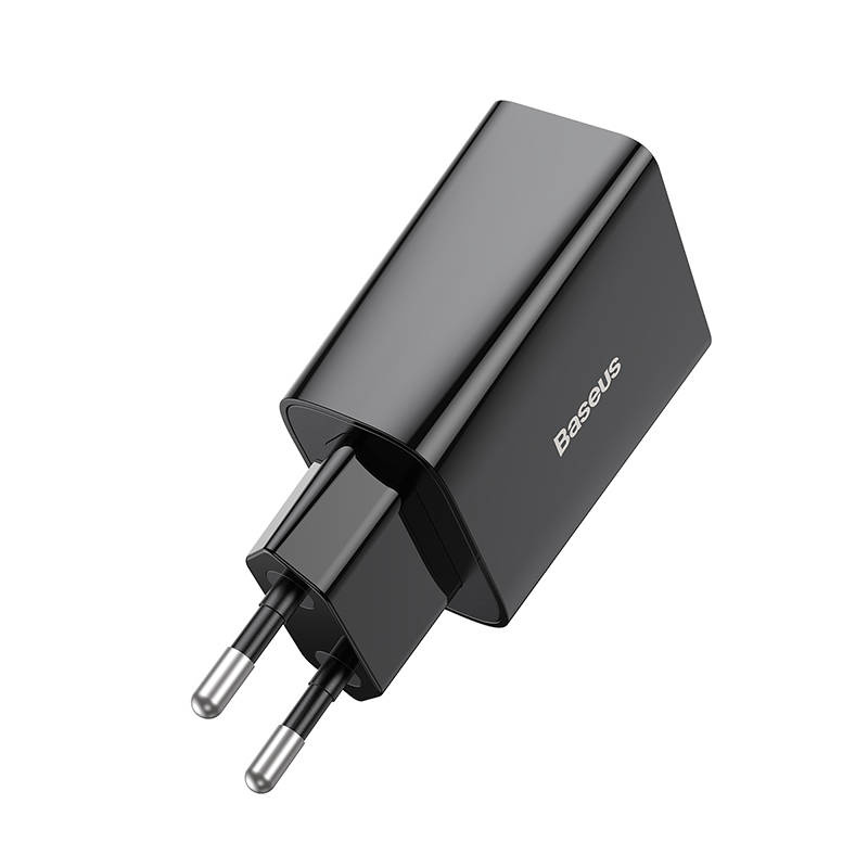 Baseus Speed Mini Quick Charger, USB-C, PD, 3A, 20W (black) - Image 4