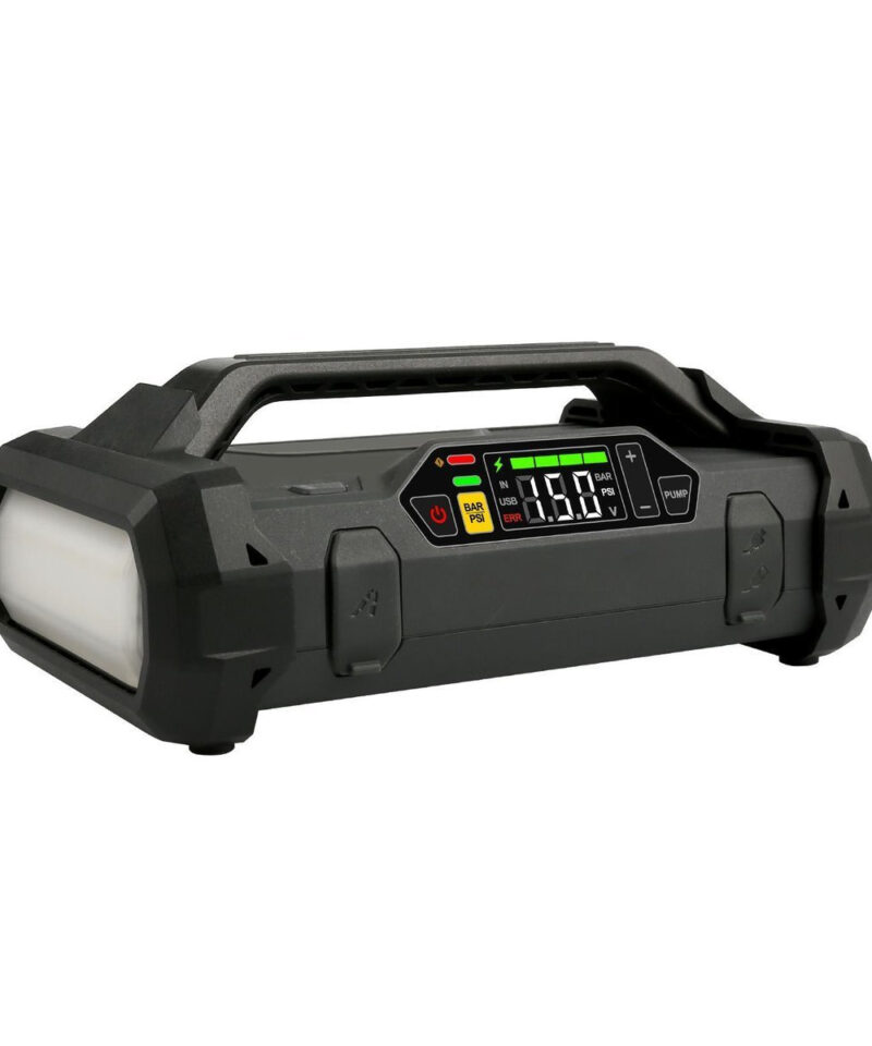 Lokithor JA301 Jump Starter / Booster 2000A + Powerbank 20000mAh + Compressor + Flashlight 4-in-1 Device