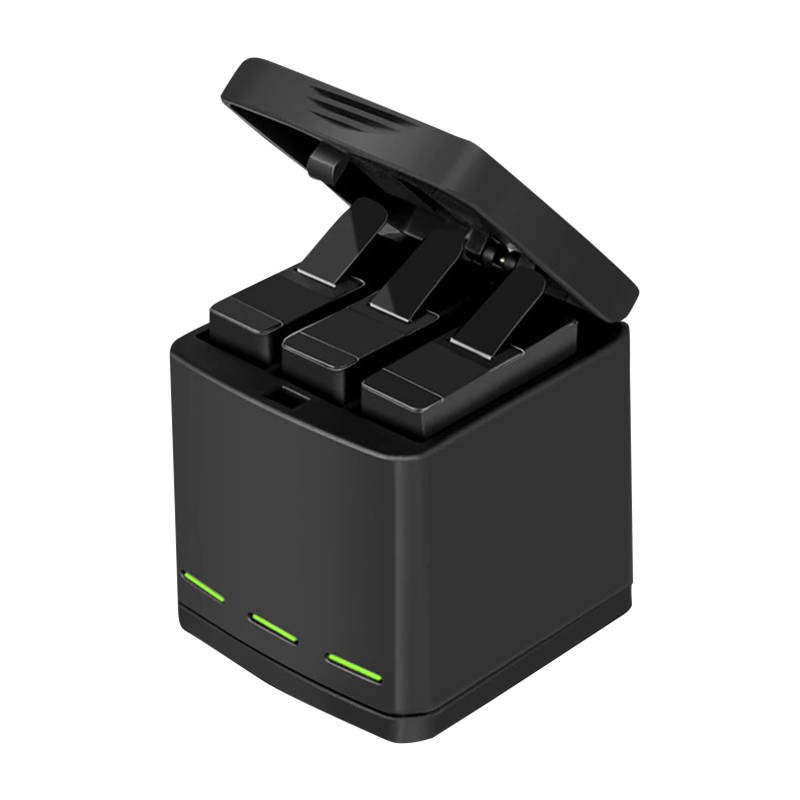 Telesin Box three-channel charger for GoPro Hero 5/6/7/8 + 2 batteries (GP-BNC-801) - Image 3