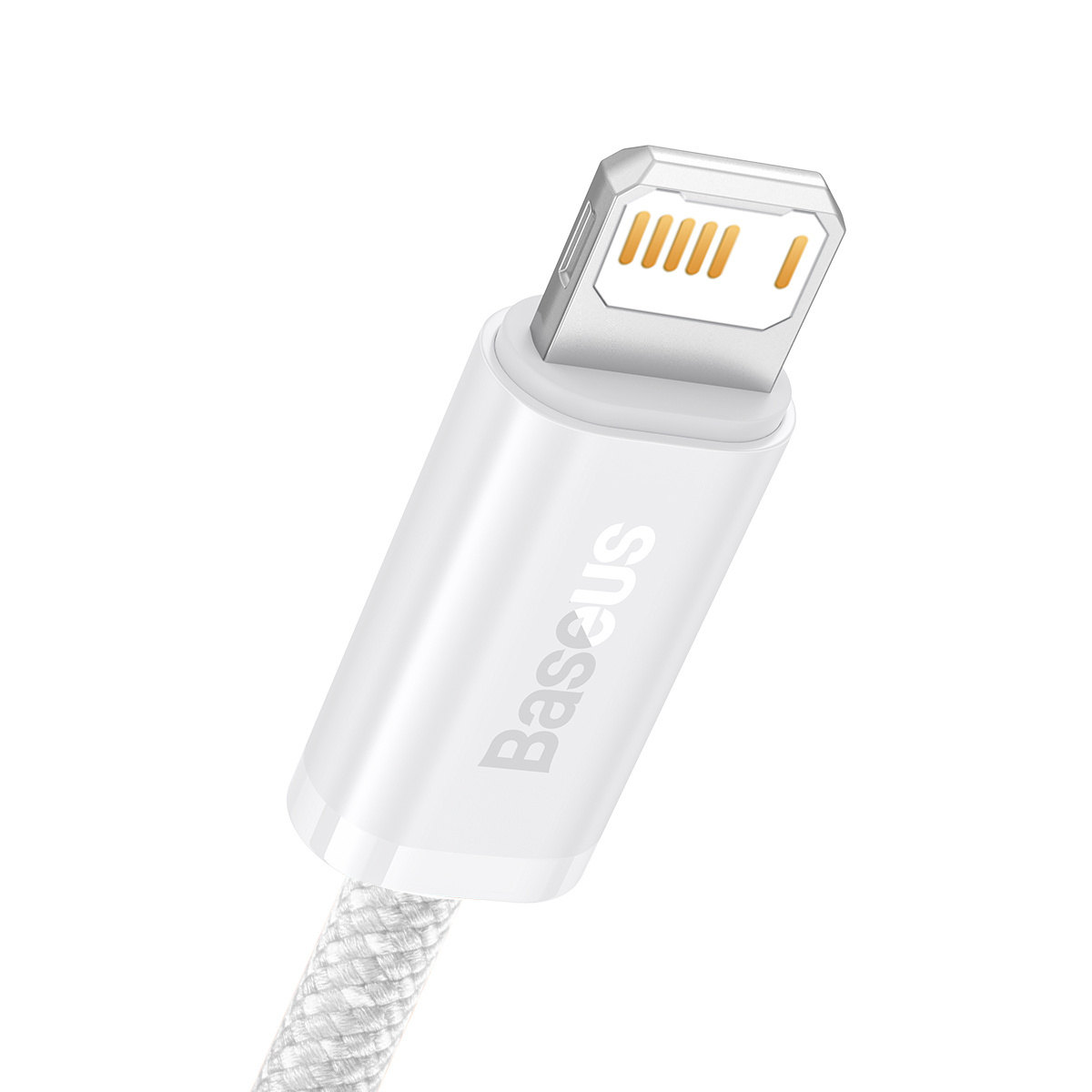 Baseus Dynamic cable USB to Lightning, 2.4A, 2m (White) - Image 3