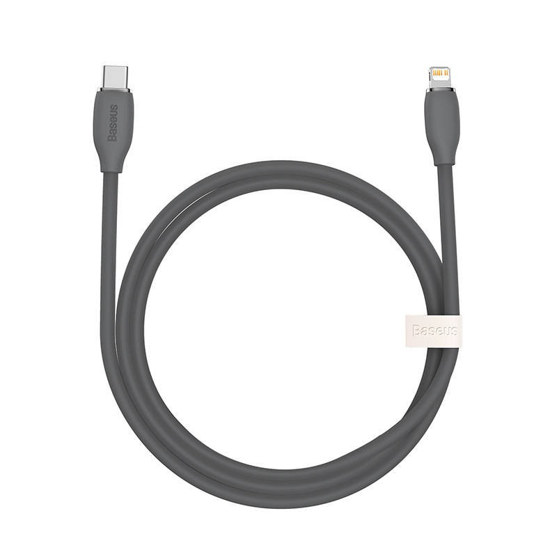 Baseus Jelly cable USB-C to Lightning, 20W, 1,2m (black)