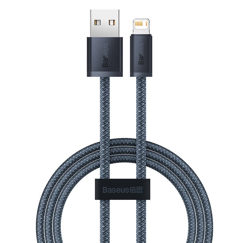 Baseus Dynamic Series cable USB to Lightning, 2.4A, 2m (gray) - Image 3