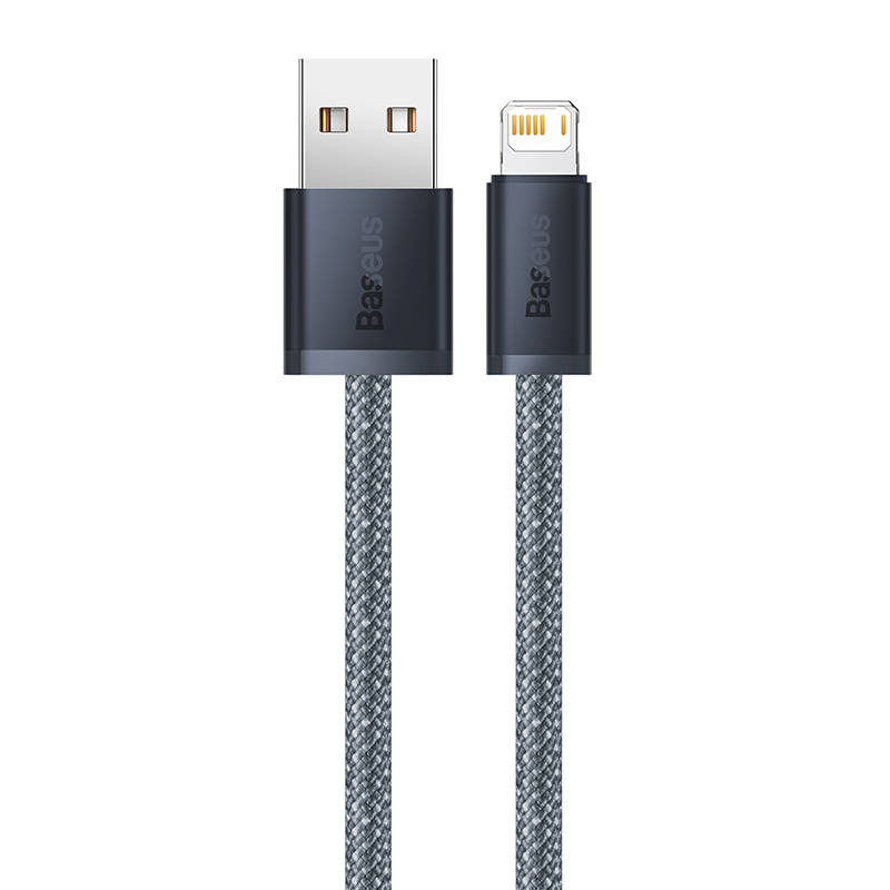 Baseus Dynamic Series cable USB to Lightning, 2.4A, 2m (gray) - Image 4