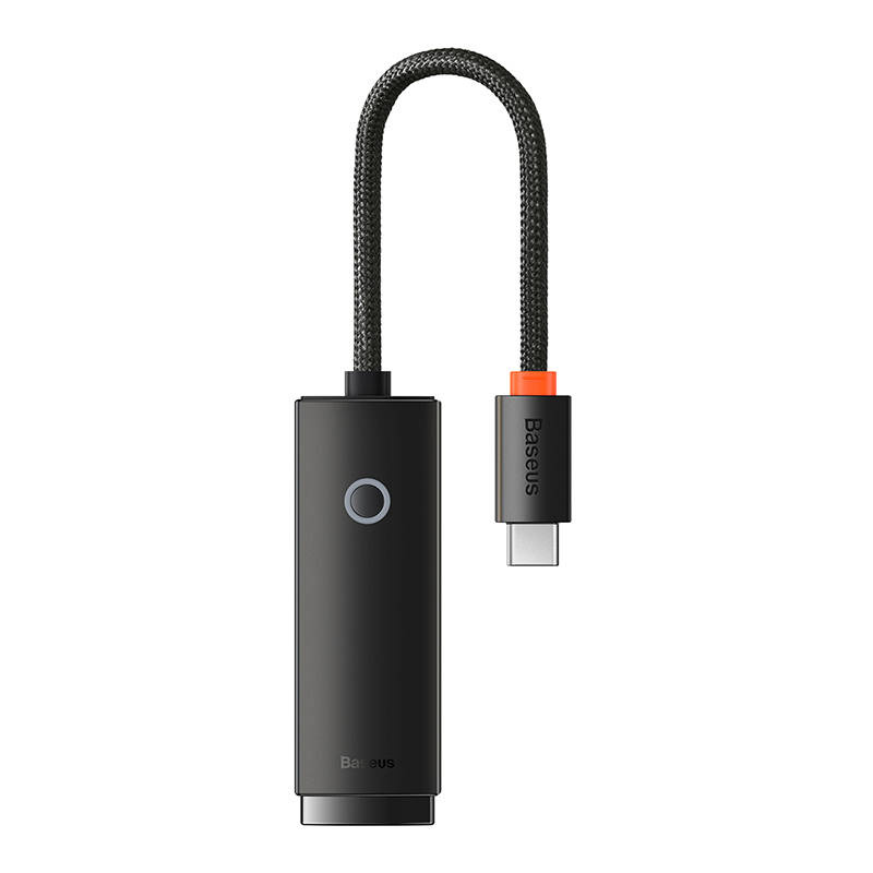 Baseus Lite Series USB-C to RJ45 network adapter, 100Mbps (black) - Image 3