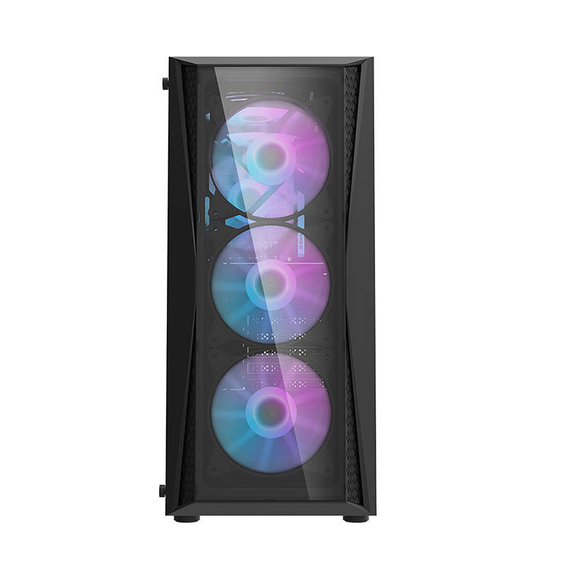 Darkflash DK352 Plus computer case (black) + 4 RGB fans - Image 3