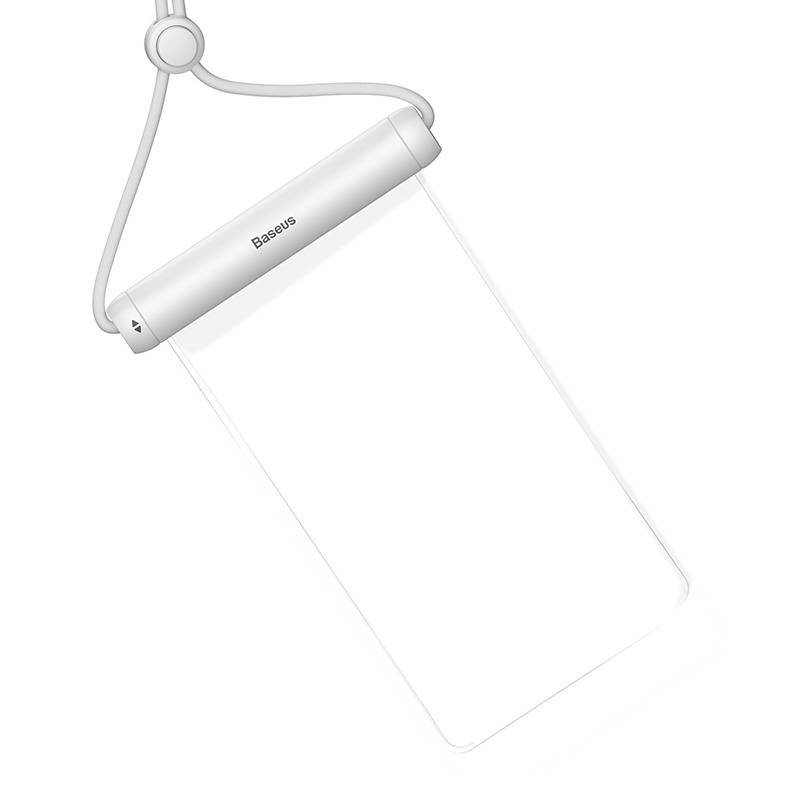 Baseus Cylinder Slide-cover waterproof smartphone bag (white) - Image 3