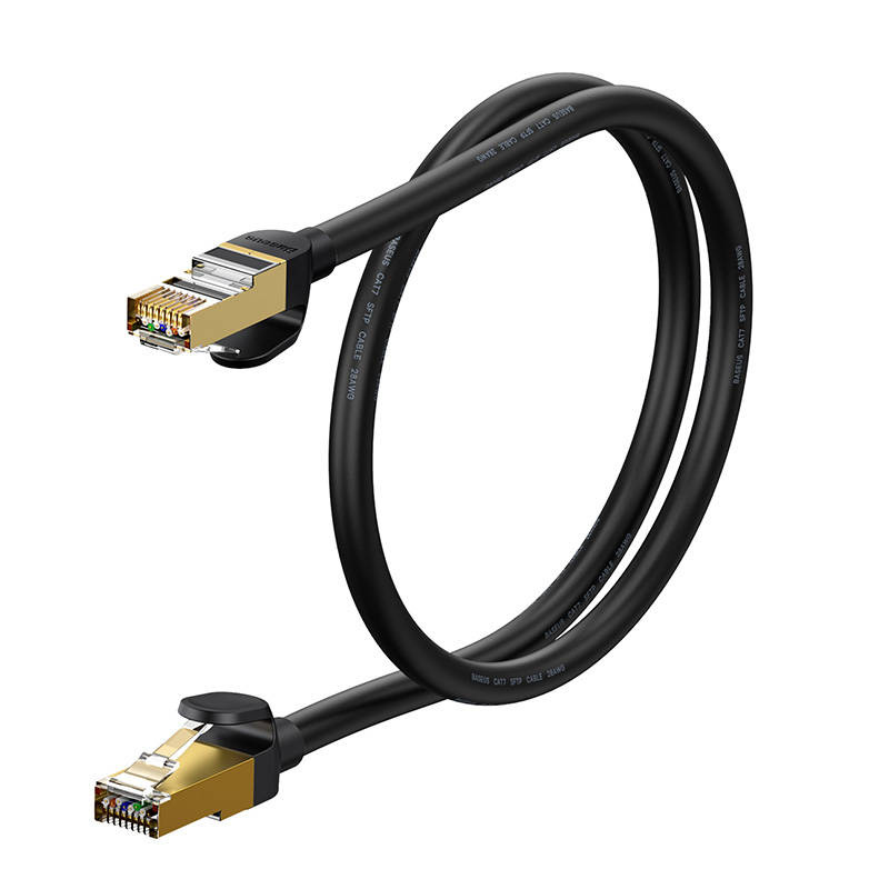 Baseus Ethernet RJ45, 10Gbps, 1m network cable (black) - Image 4