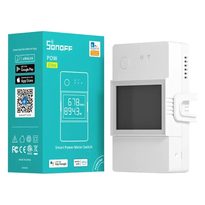 WiFi Smart power meter switch Sonoff POWR316D - Image 4