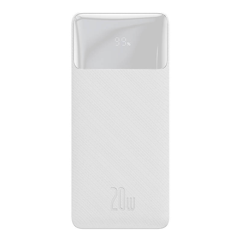Powerbank Baseus Bipow 10000mAh, 20W (white)