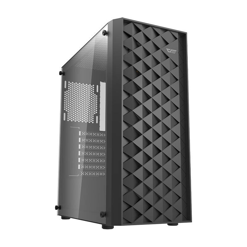 Darkflash DK351 computer case (black) + 4 RGB fans - Image 3