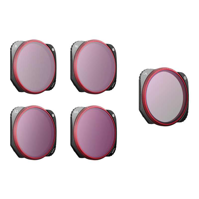 Set of 5 PGYTECH CPL+ ND-PL filters (ND-PL 8/16/32/64) for DJI Mavic 3 Classic - Image 4