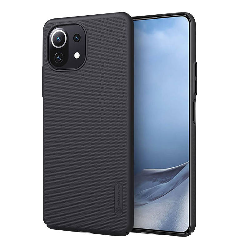 Nillkin Super Frosted Shield case for Xiaomi 11 Lite 4G/5G (black) - Image 3