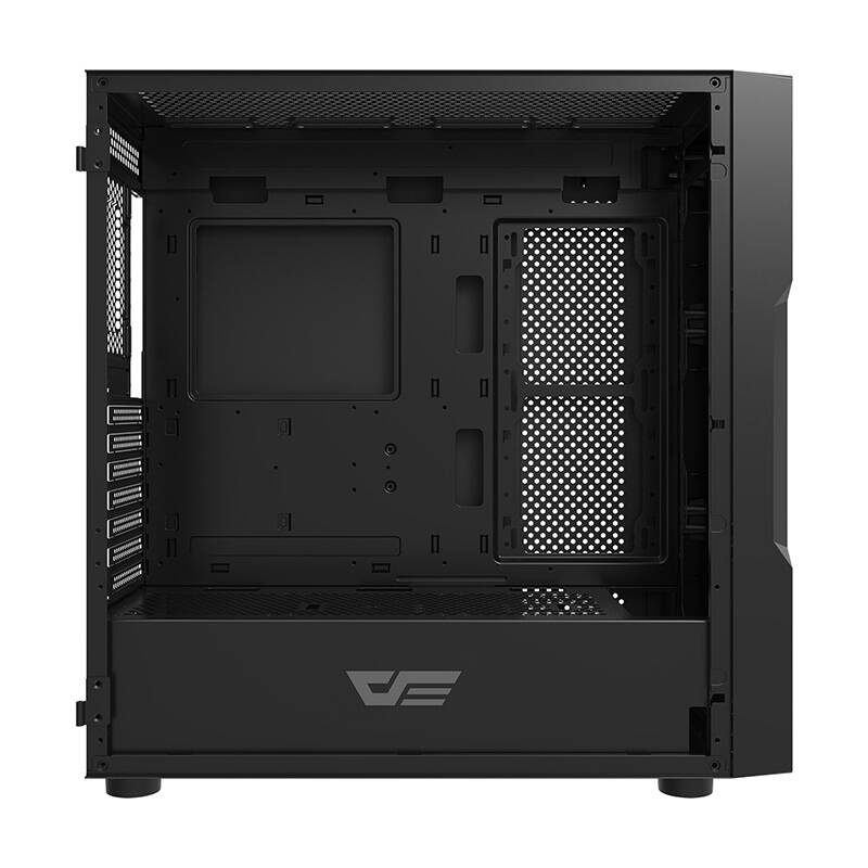 Darkflash DK431 Glass computer case (black) + 4 RGB fans - Image 4