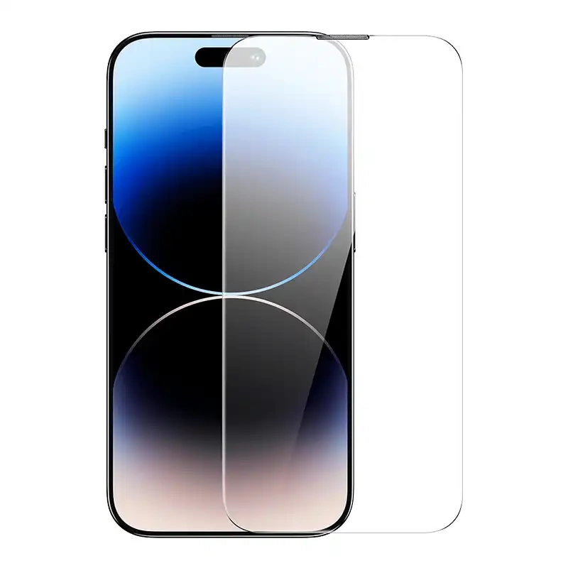 Tempered Glass Baseus Corning for iPhone 14 Pro with built-in dust filter - Image 3