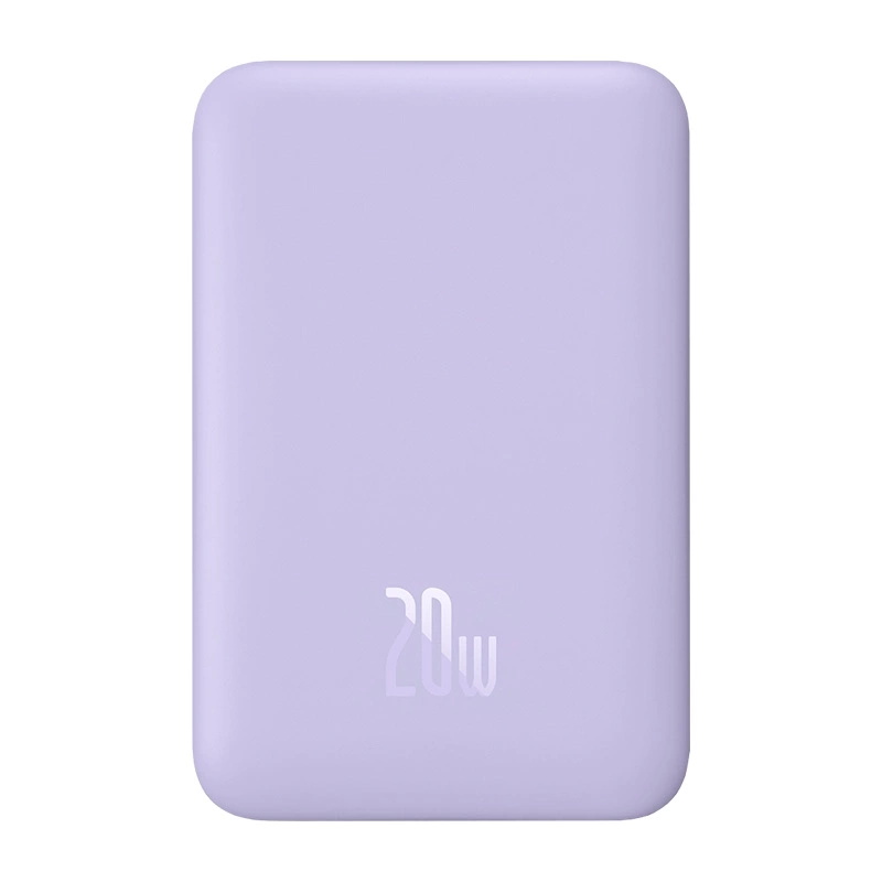 Powerbank Baseus Magnetic Mini 10000mAh, USB-C 20W MagSafe (purple) - Image 4
