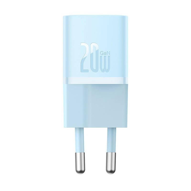 Mini wall charger Baseus GaN5 20W (blue) - Image 3