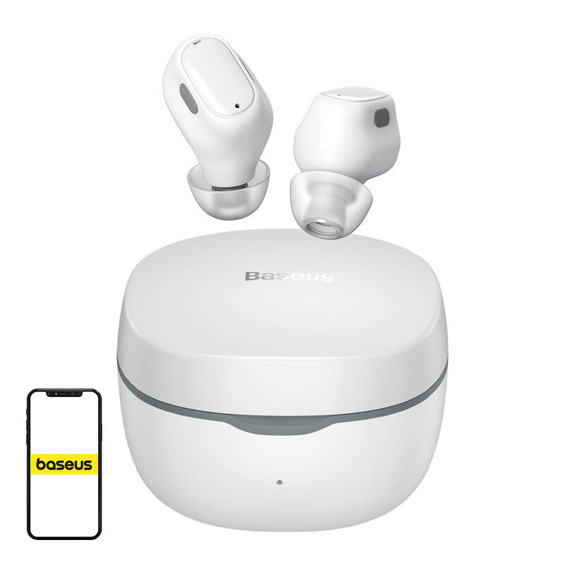 Earphones TWS Baseus Bowie WM01 (white)