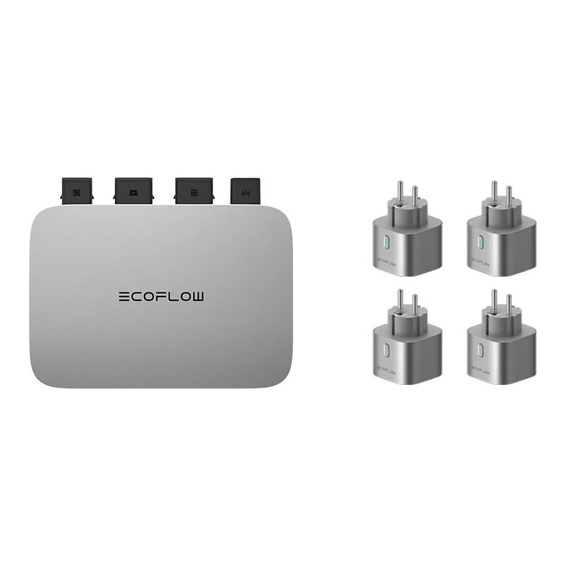 Zestaw EcoFlow mikroiwerter PowerStream + Smart Plug (8 sztuk)
