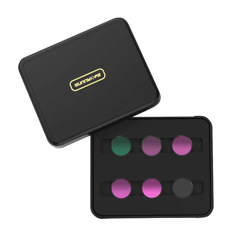 Set of 6 filters MCUV+CPL+ND4+ND8+ND16+ND32 Sunnylife for Insta360 GO 3/2 - Image 3