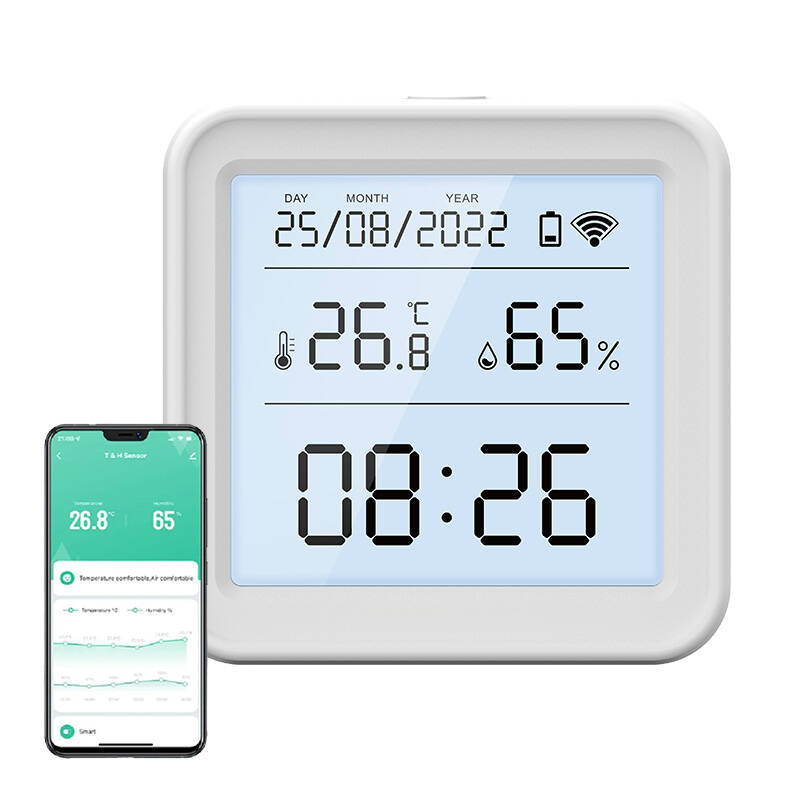 Smart temperature and humidity sensor WiFi Gosund S6 LCD Tuya - Image 3