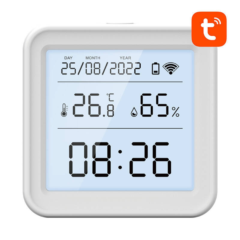 Smart temperature and humidity sensor WiFi Gosund S6 LCD Tuya - Image 4