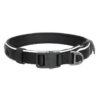 Reflective collar Dogness size M (Black)