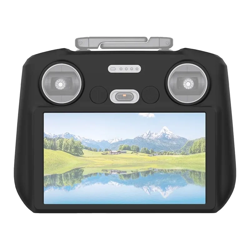 Silicone protective case PULUZ for DJI RC 2 (black) - Image 4