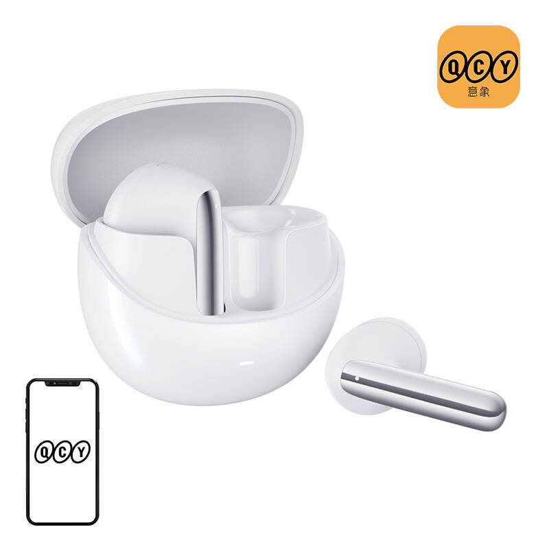 Earphones TWS QCY AilyBuds Pro HT10 , ANC (white)