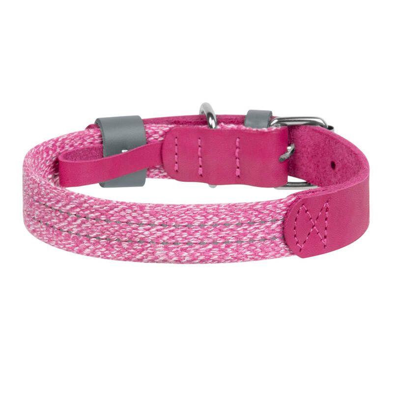 Classic Dog collar Waudog size L pink - Image 3