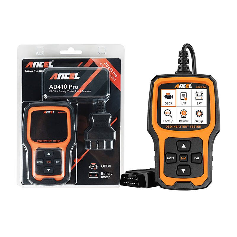 2in1 Diagnostic Scanner OBD2 and Battery Tester Ancel AD410 PRO - Image 4