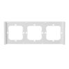Frame for M5 80 smart wall switch 3-way triple SONOFF M5-3C-80-FW (white)