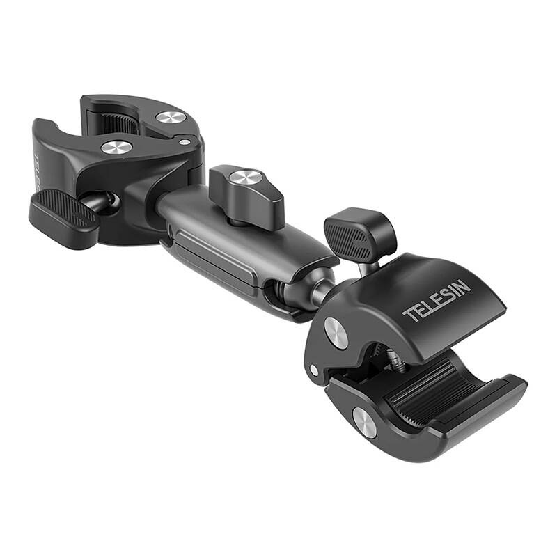 Double-headed Bike/Moto Mount TELESIN for action cameras - Image 3