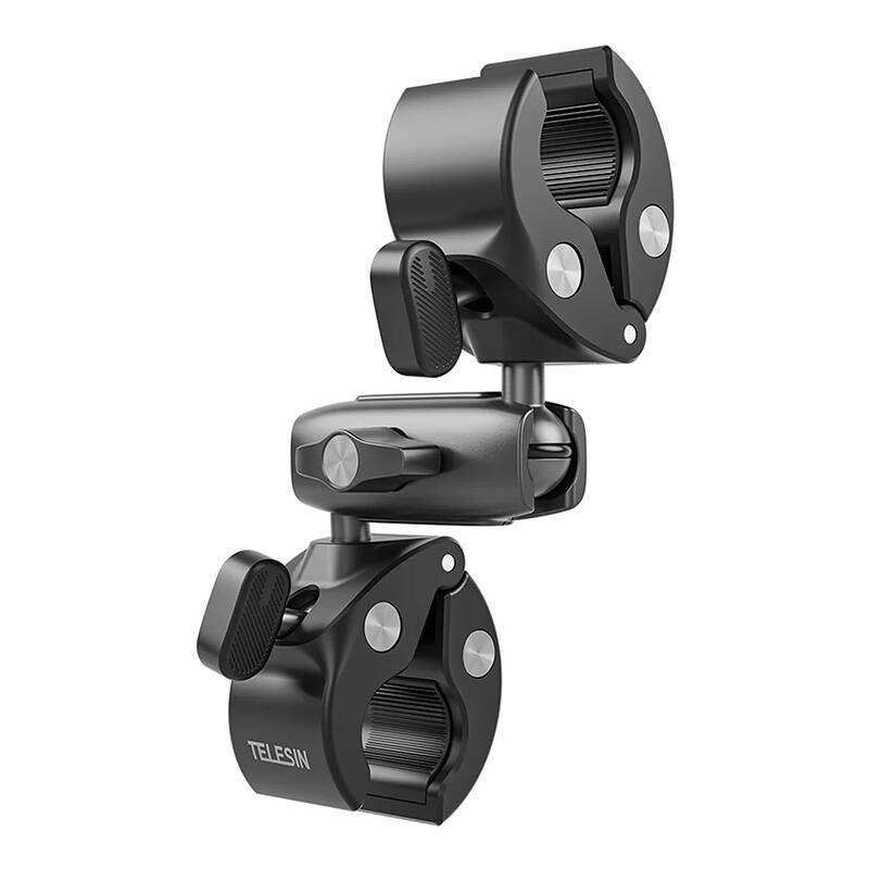 Double-headed Bike/Moto Mount TELESIN for action cameras - Image 4