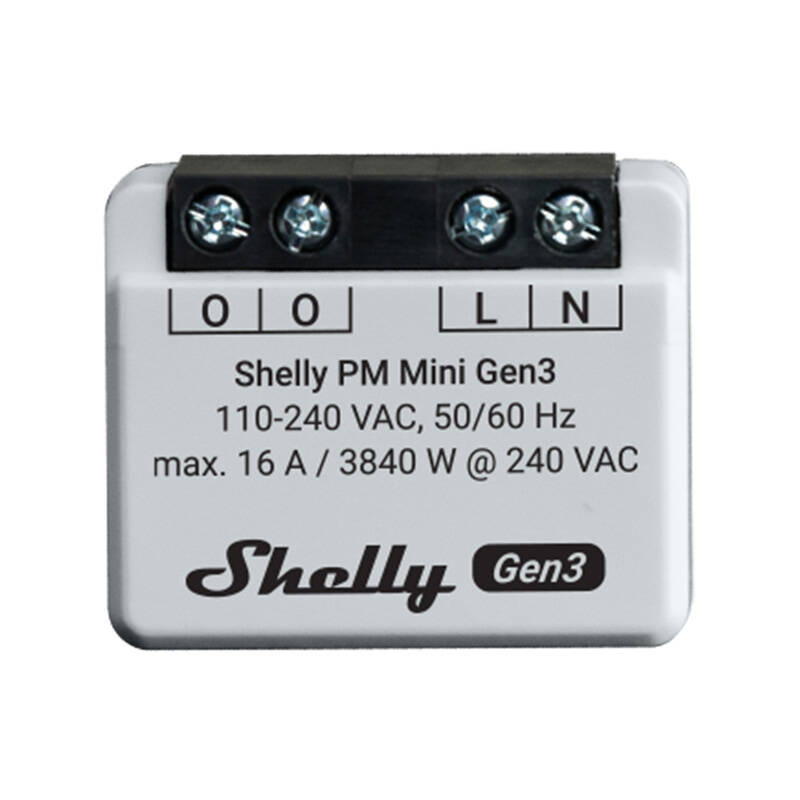 Shelly PM Mini Gen3 Set of 2 Controllers, WiFi/Bluetooth - Image 3