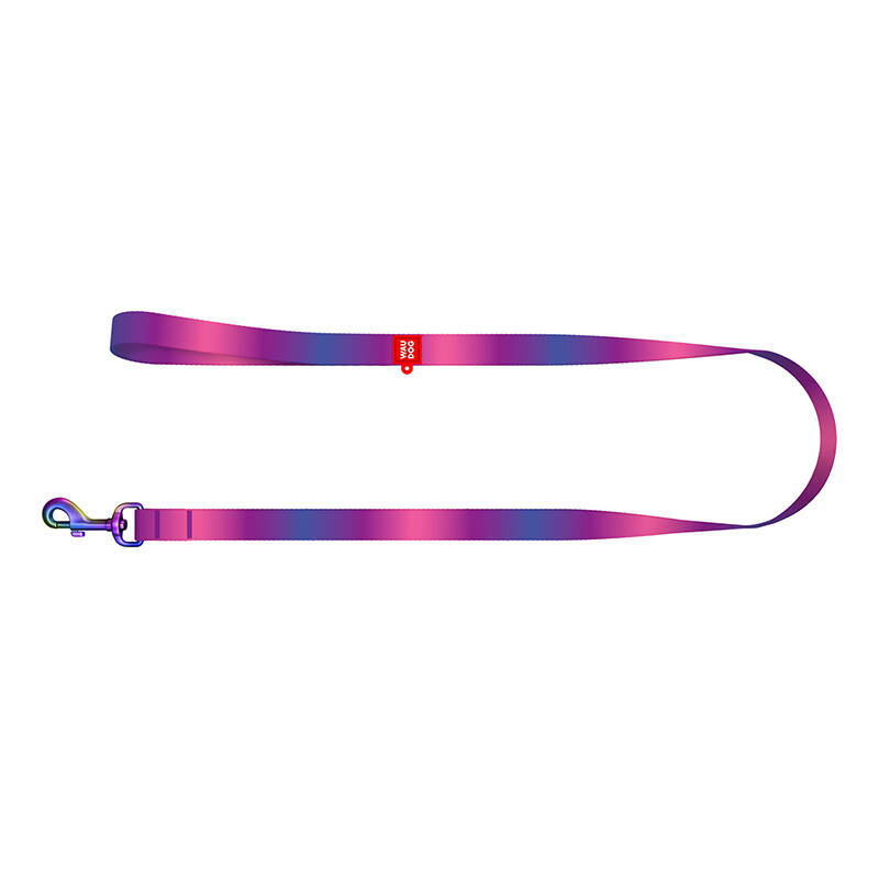 WAUDOG gradient nylon dog leash, length 122cm, purple - Image 3