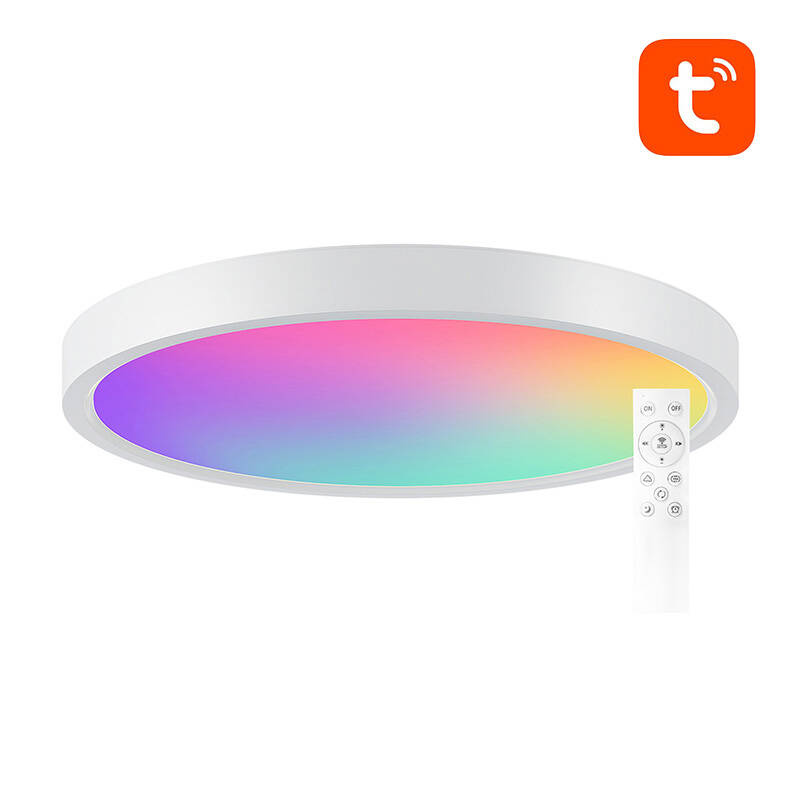 Smart ceiling lamp 30cm WiFi/Bluetooth 16M RGBCW Gosund LB12 1920lm Tuya + Remote Control. - Image 3