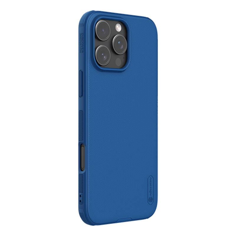 Case Nillkin Super Frosted Shield Pro Magnetic iPhone 16 Pro (niebieski) - Image 3