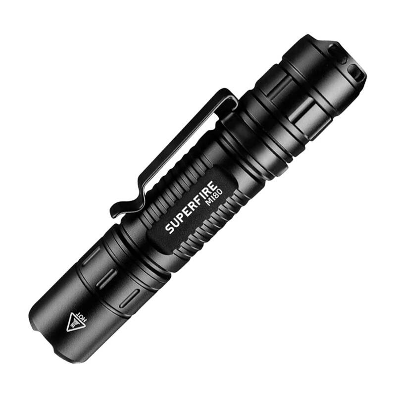 Superfire MI80-S flashlight, 300 lm, 3 W, 5 modes, 100 m - Image 3