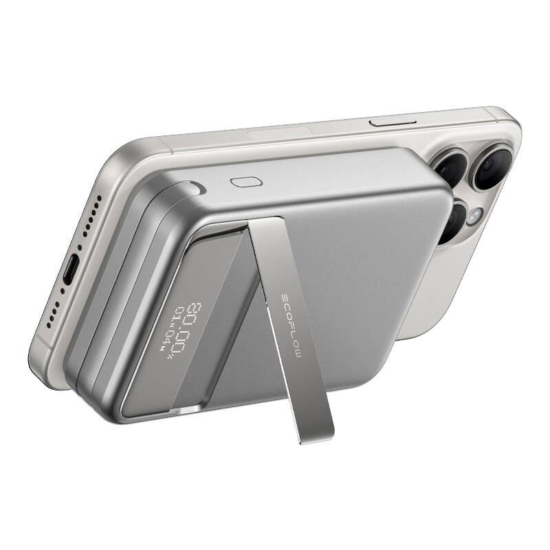 EcoFlow RAPID magnetic powerbank, 10000mAh, (silver).