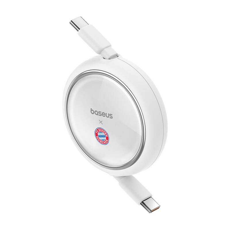 Baseus USB-C to USB-C 100W Charging Cable (White) Bayern Edition - Image 3