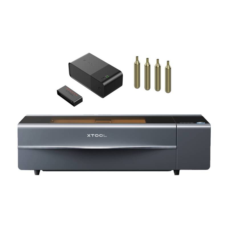 2-in-1 xTool P2S laser engraving machine (gray) - Image 3