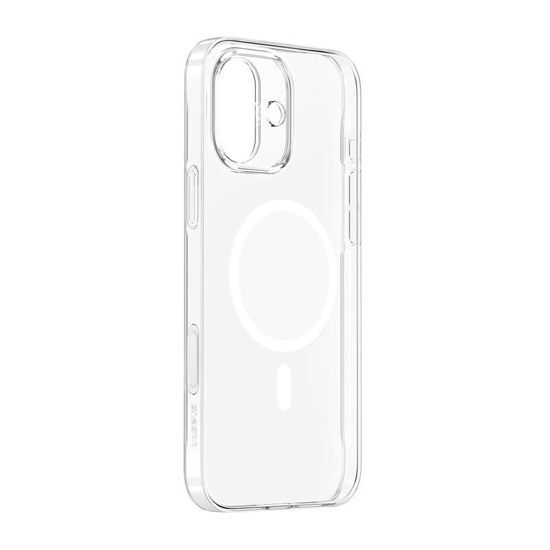 Baseus iP16 TouchButton Magnetic Phone Case (transparent)
